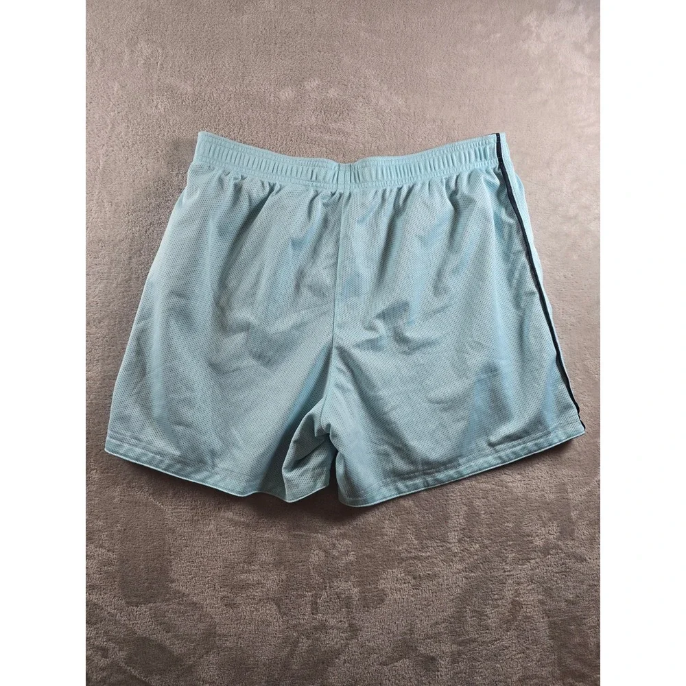 Vintage Nike Reversible Mesh Athletic‎ Shorts Womens L Blue Gym Running Y2K